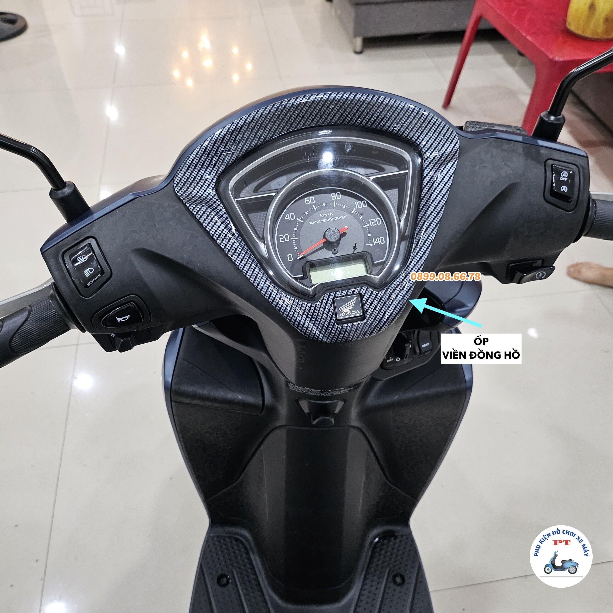 Ốp Carbon Xe Vision 2021, 2022, 2023