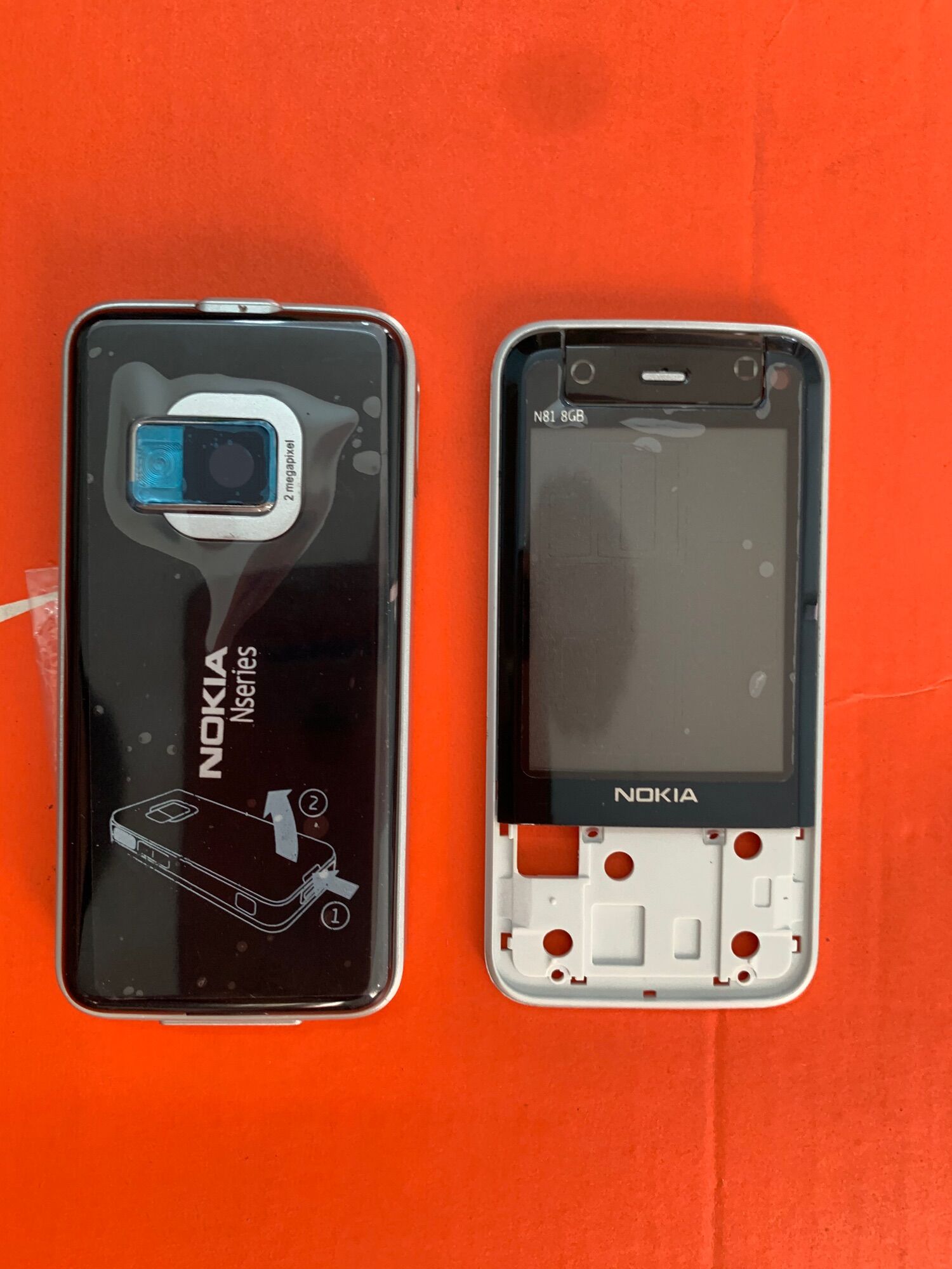 Vỏ nokia N81-8g (kèm sườn)