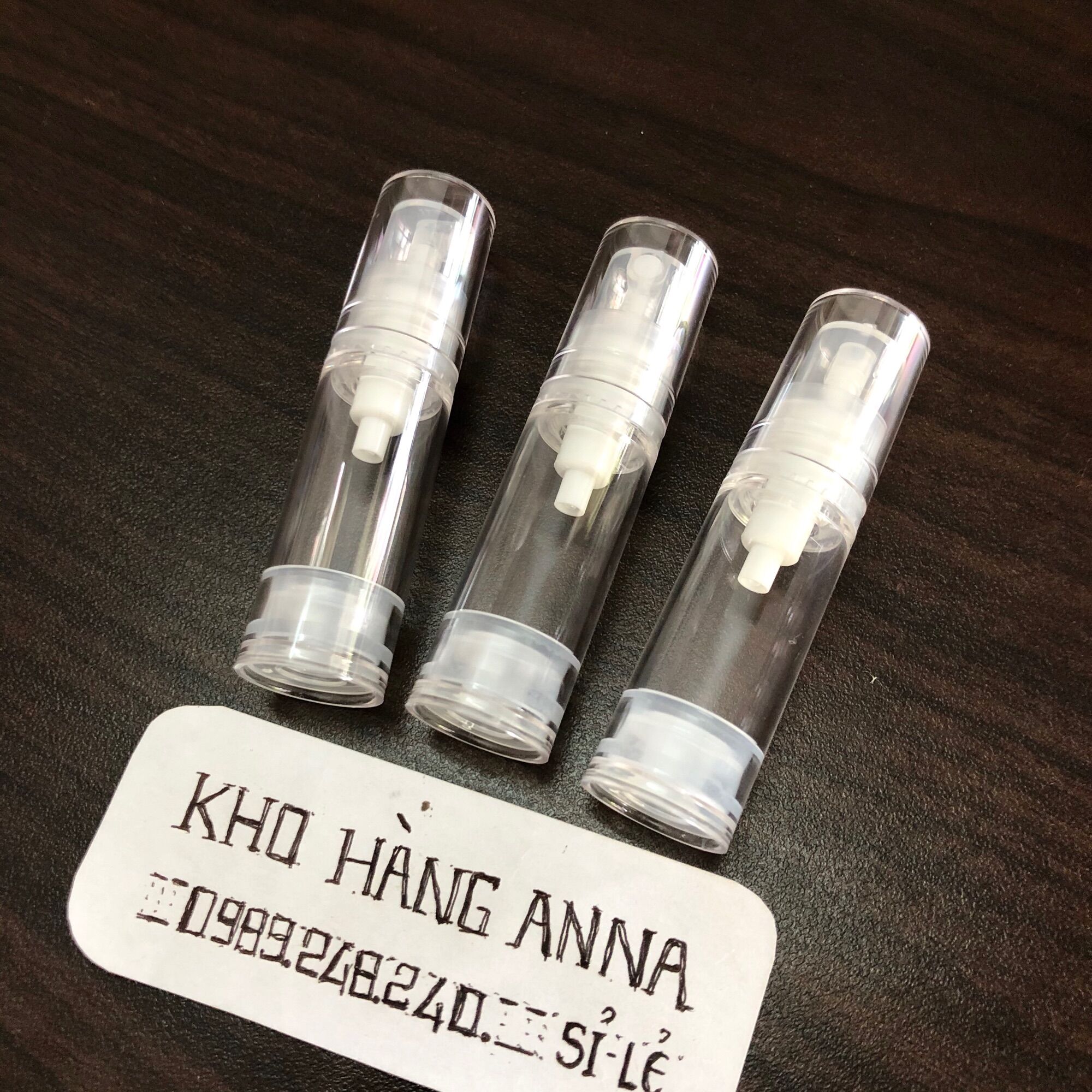 10 chai bình xịt chân không - combo 10 chai bình xịt giọt / xịt sương 5ml- 10ml- 15ml- 30ml- 50ml- 100ml- vỏ chai nhựa