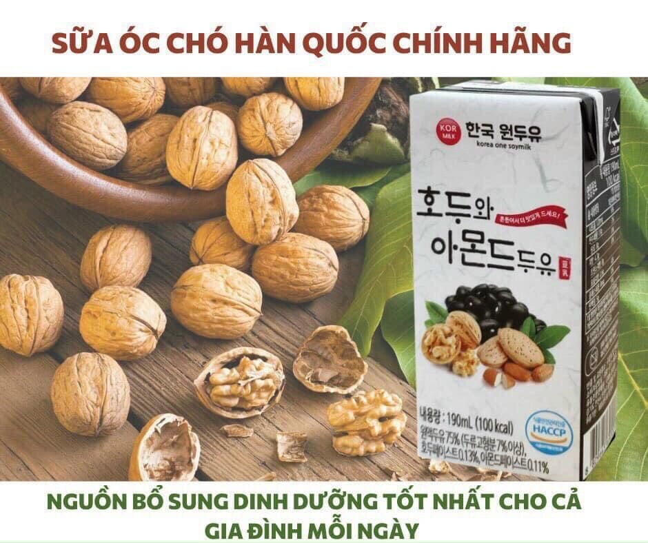 SỮA ĐẬU ĐEN ÓC CHÓ HÀN QUỐC