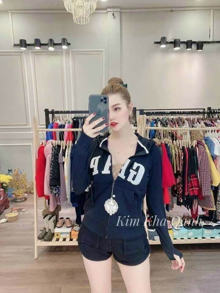 Áo khoác thun gân mịn freesize