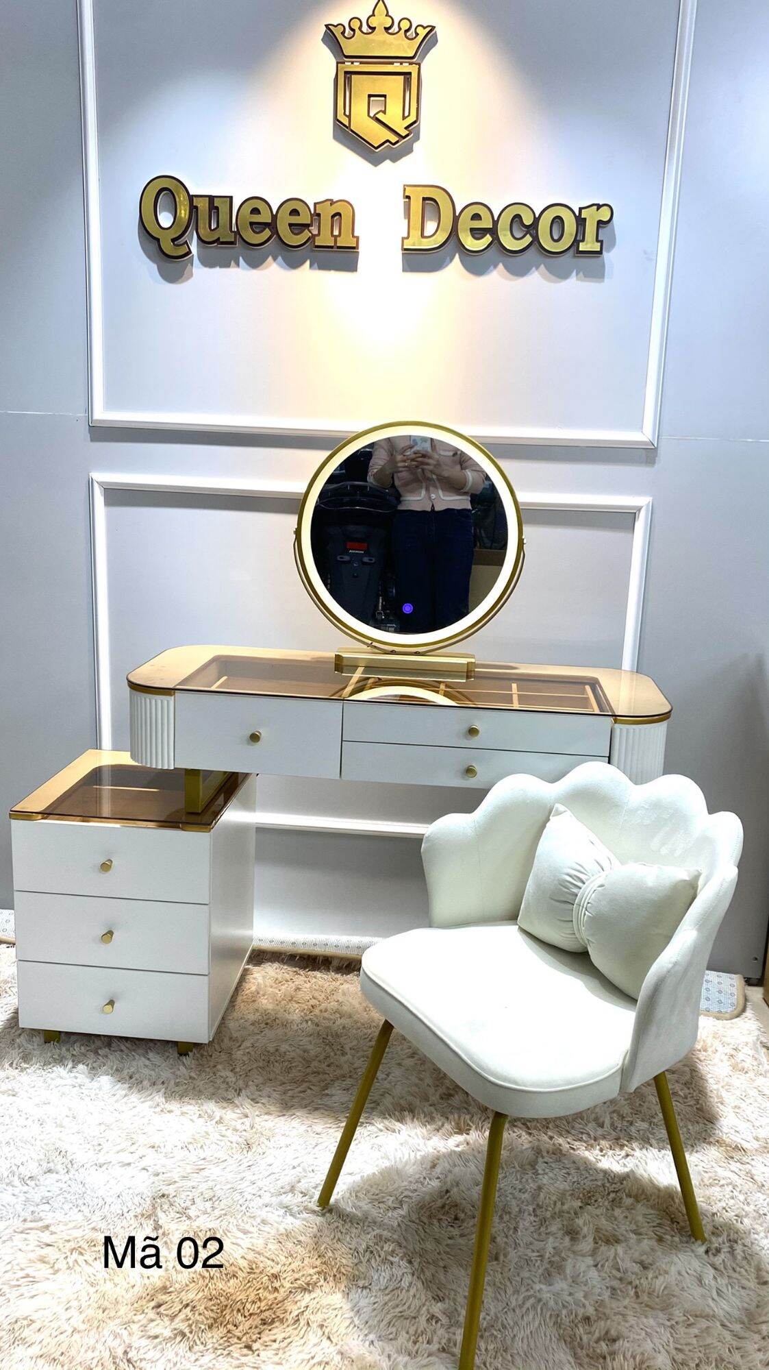 bàn trang điểm nhập khẩu