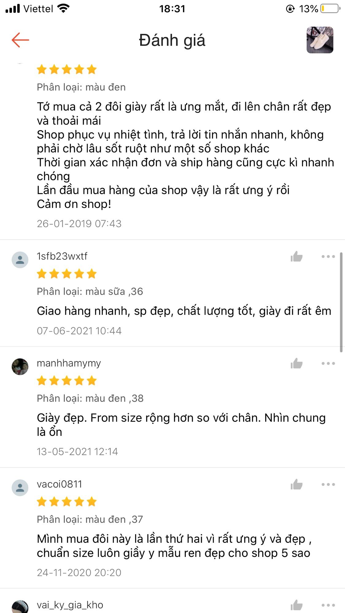 Giày lười mắt lưới nữ thoáng mát