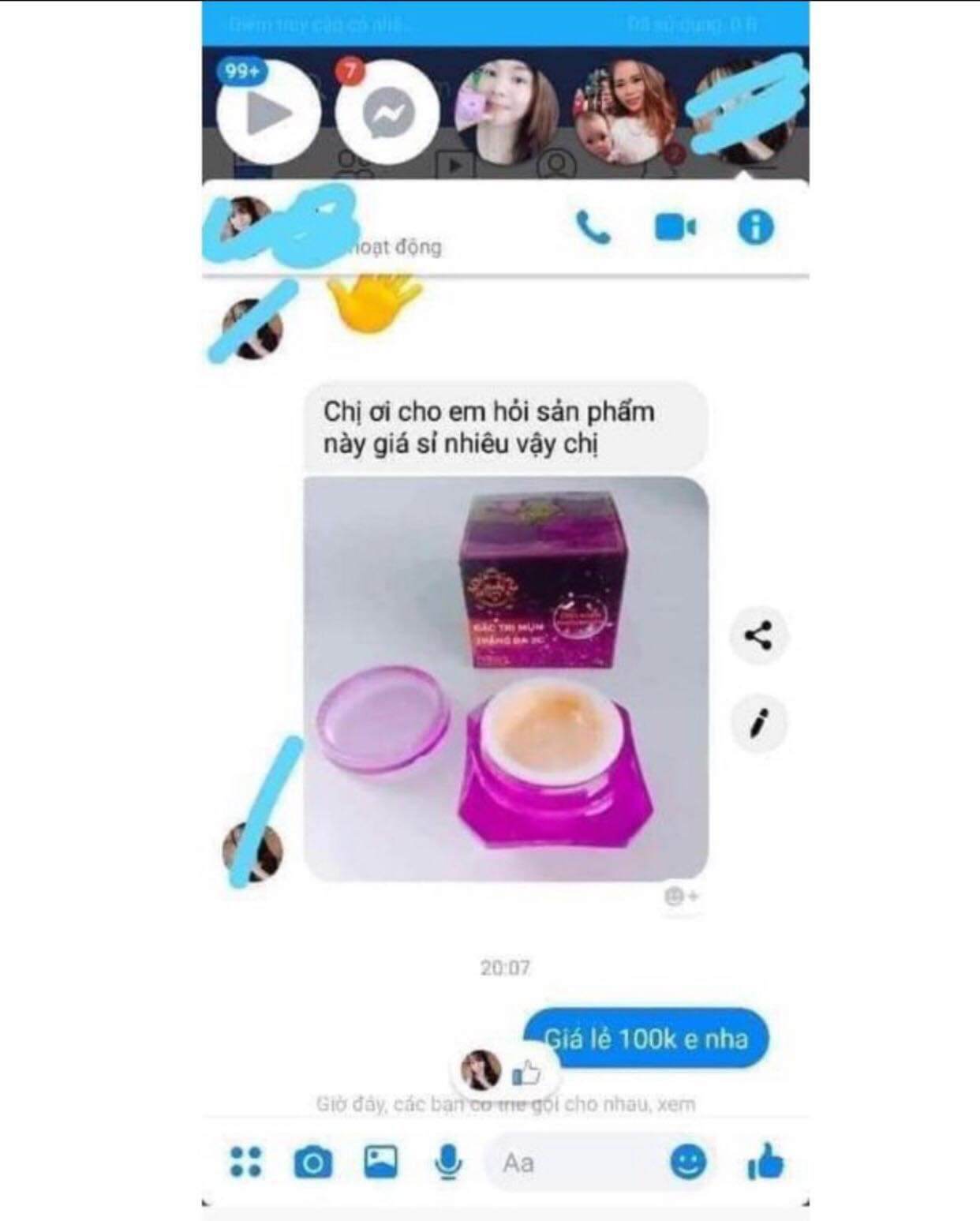 Kem xoá mụn 2C