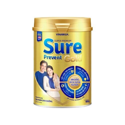 Sữa bột Sure Prevent Gold 900g