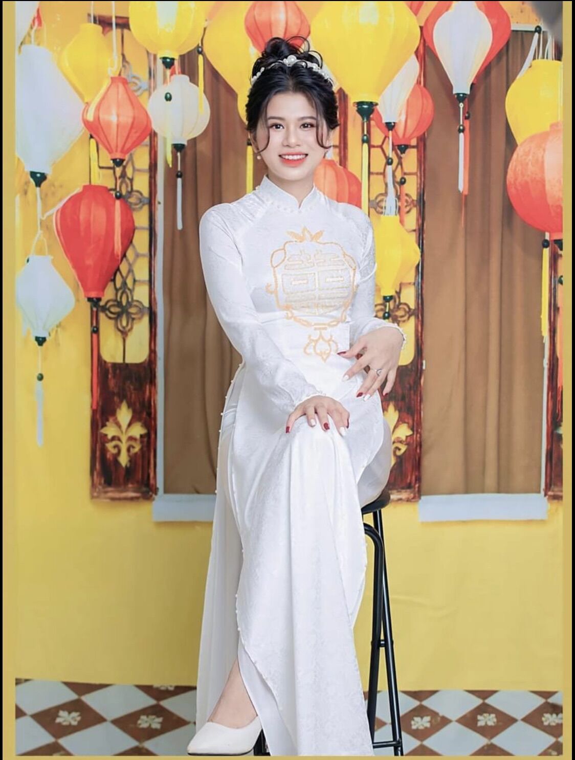 Phông nền chụp ảnh lồng đèn 2m x 2,5m