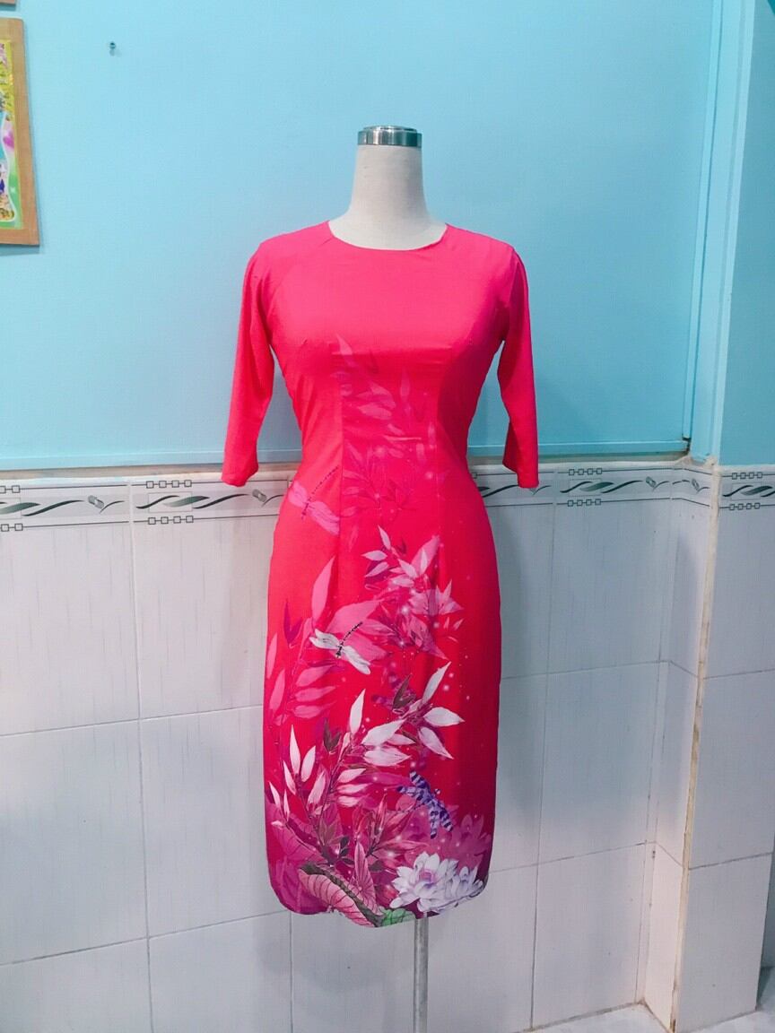 💥 Siêu Khuyến Mãi #  Áo Dài Lụa Hàn Quốc + Quà Tặng