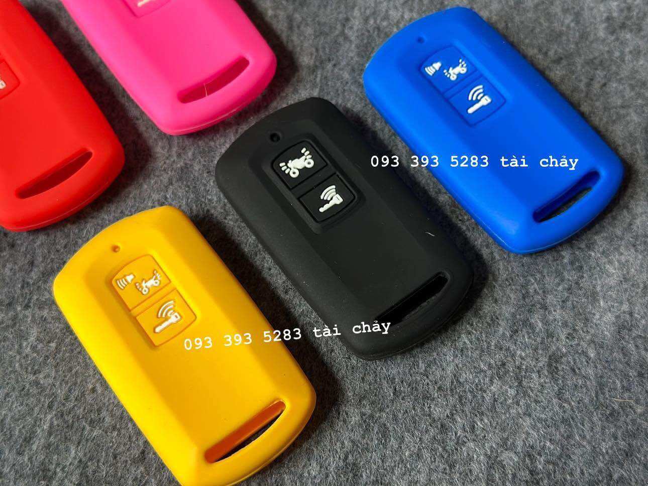 [ 1 CÁI ] BỌC CHÌA KHÓA SMARTKEY CAO SU 2 NÚT VARIO 150CC