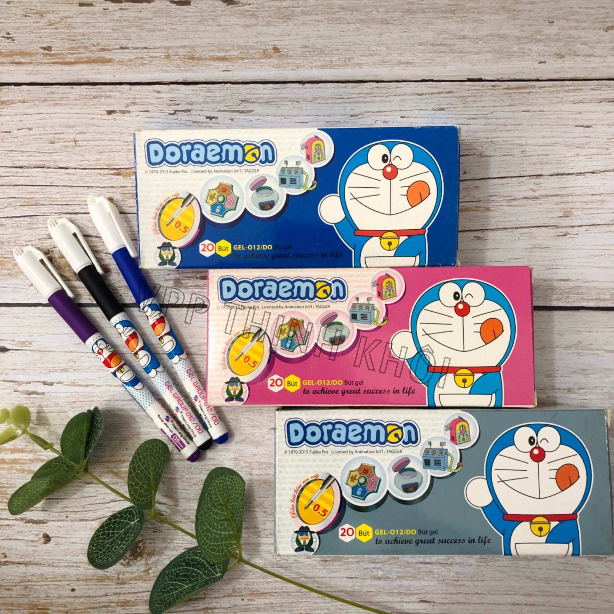 Bút gel thiên long doraemon gel-012/do