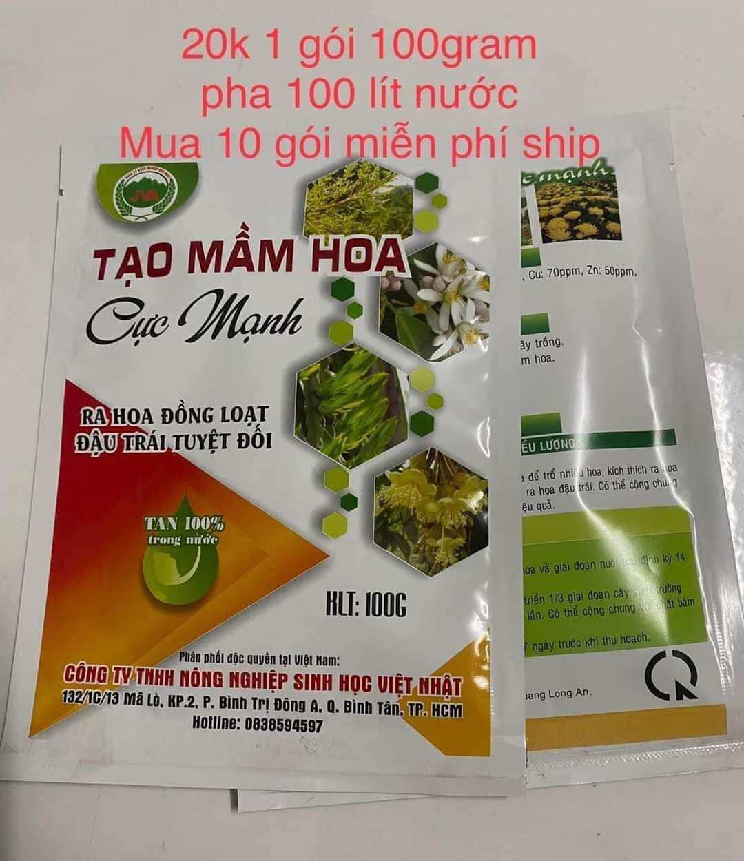 tạo mầm hoa