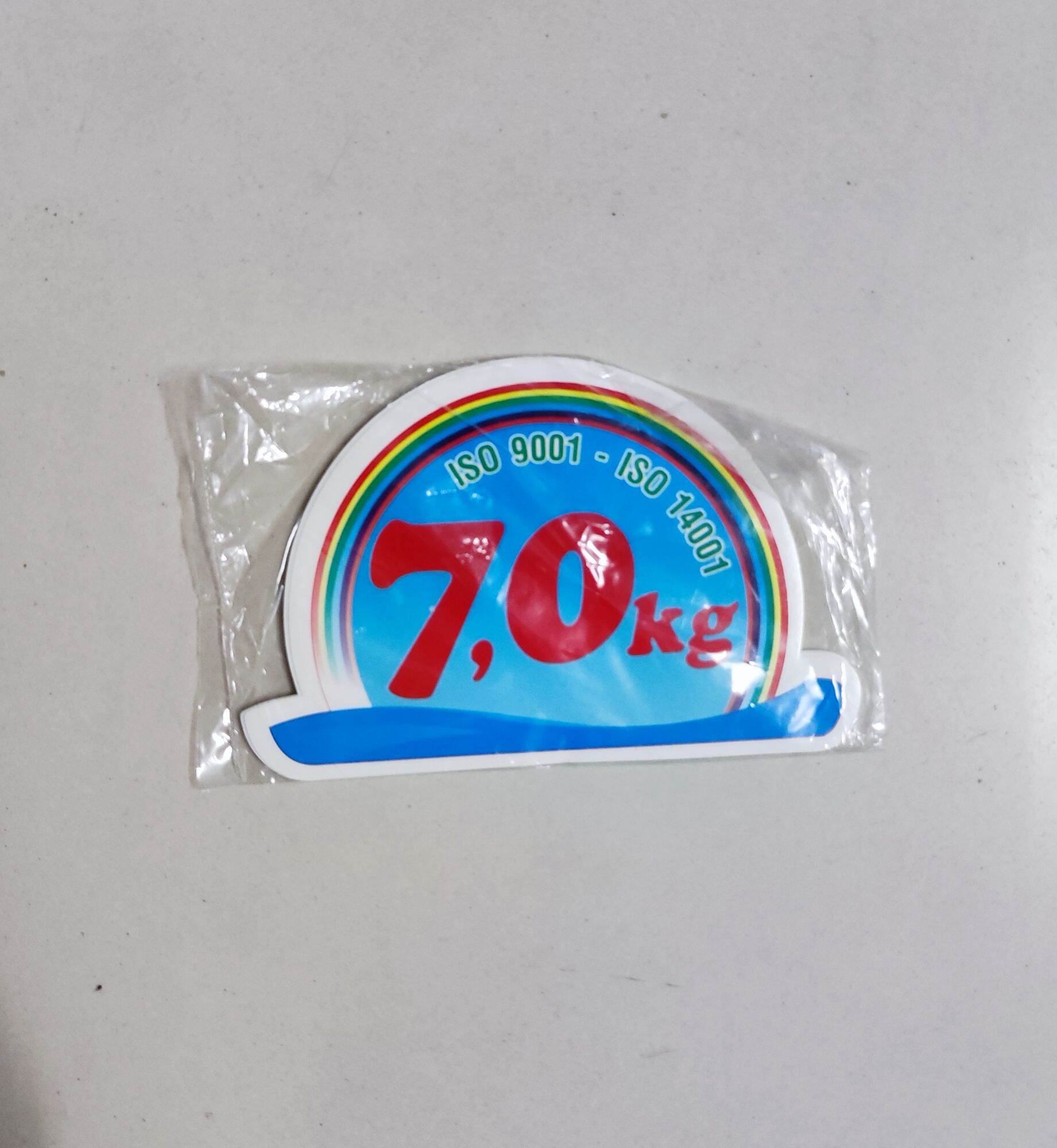 Tem trang trí máy giặt 7kg