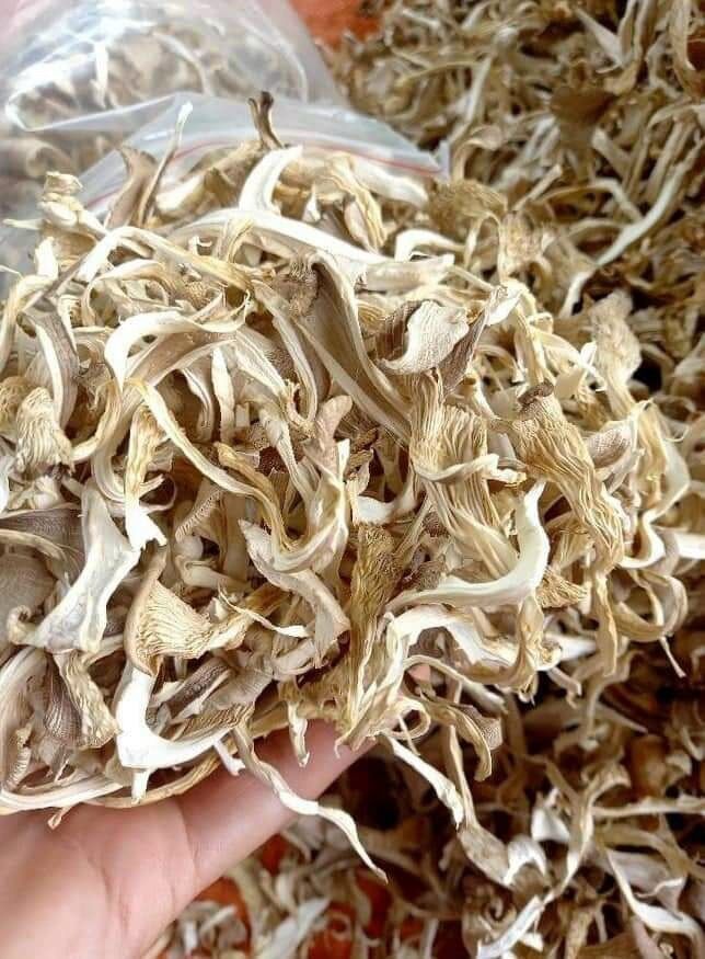 250G NẤM BÀO NGƯ XÁM KHÔ (100% TỰ NHIÊN, KO HOÁ CHẤT)