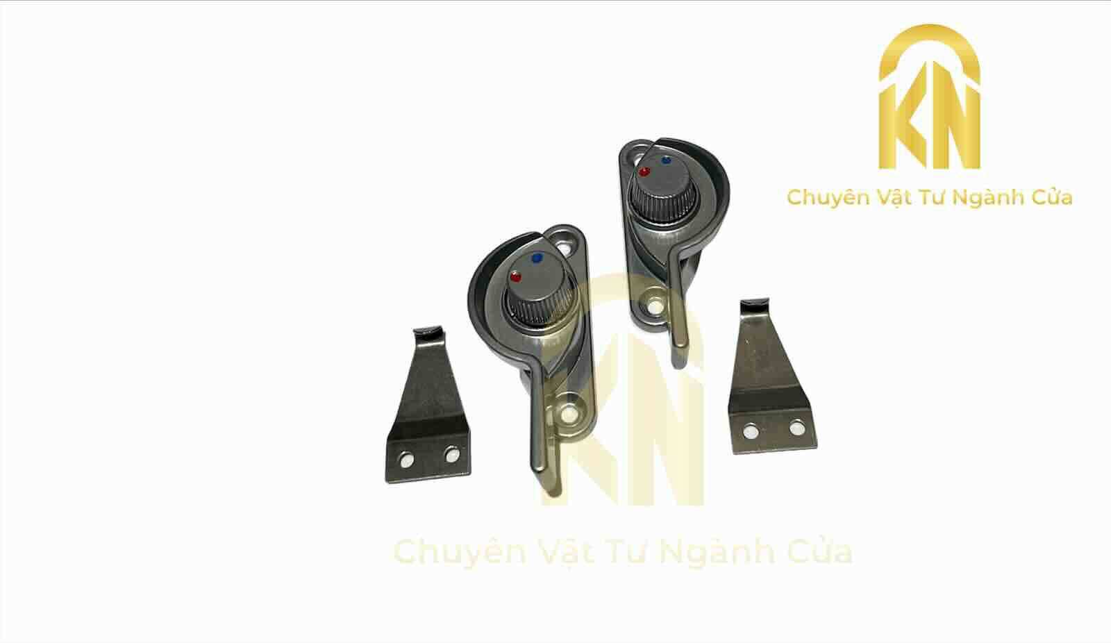 Khoá sò vặn xanh đỏ cửa sổ lùa nhôm - chốt xanh đỏ cửa sổ lùa
