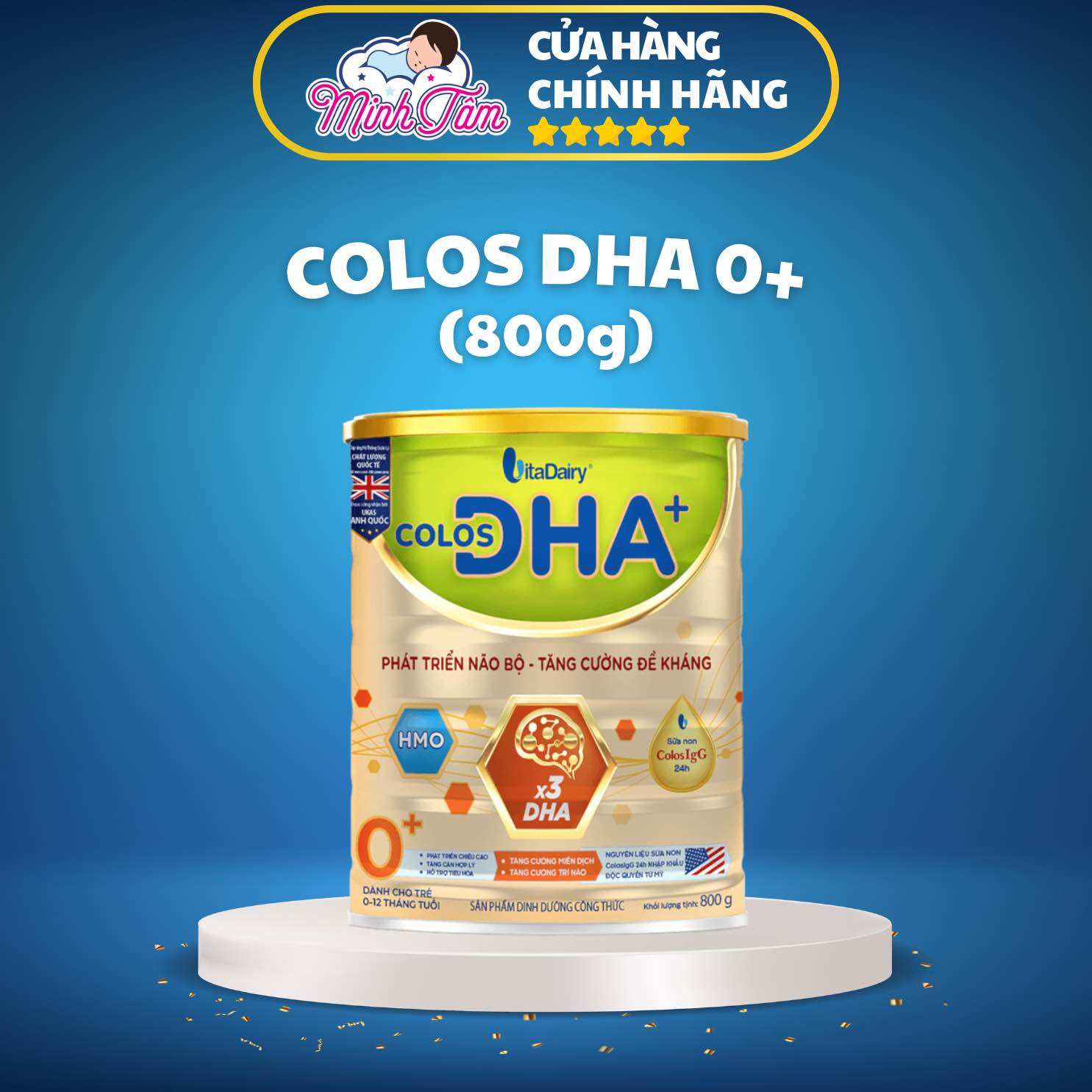 Sữa bột colos dha 0+