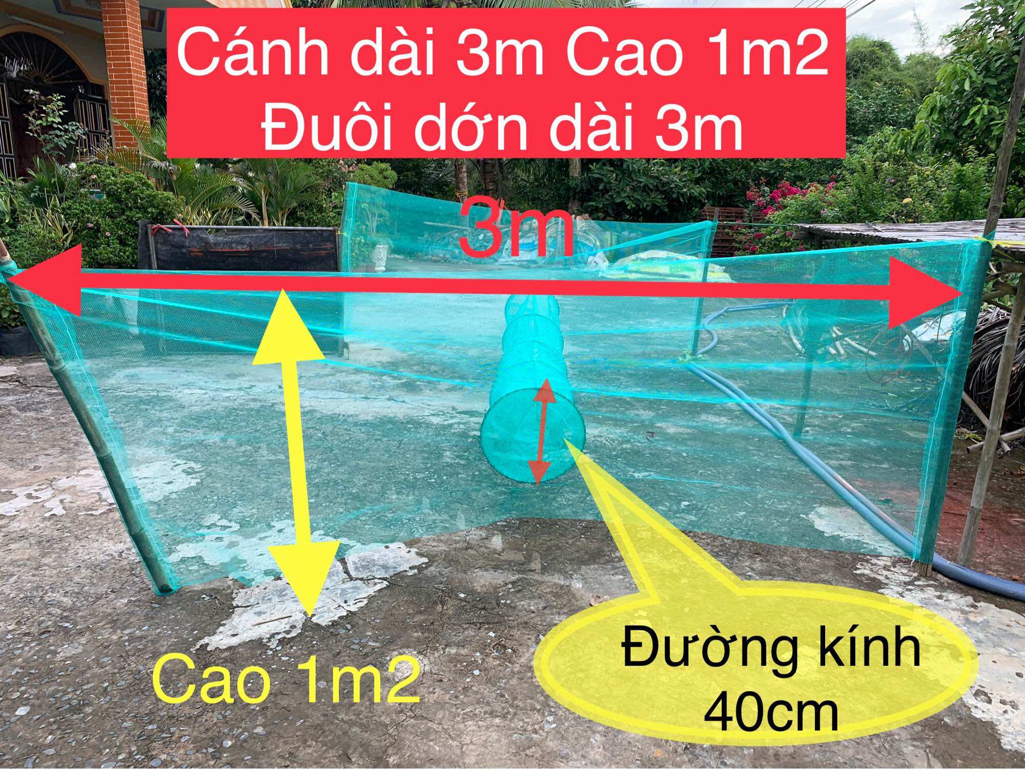 Dớn bắt cá 2 đầu, dớn chặn sông, đăng bắt tép ếch kênh rạch.! có 3 kích thước nhỏ , trung, lớn.!