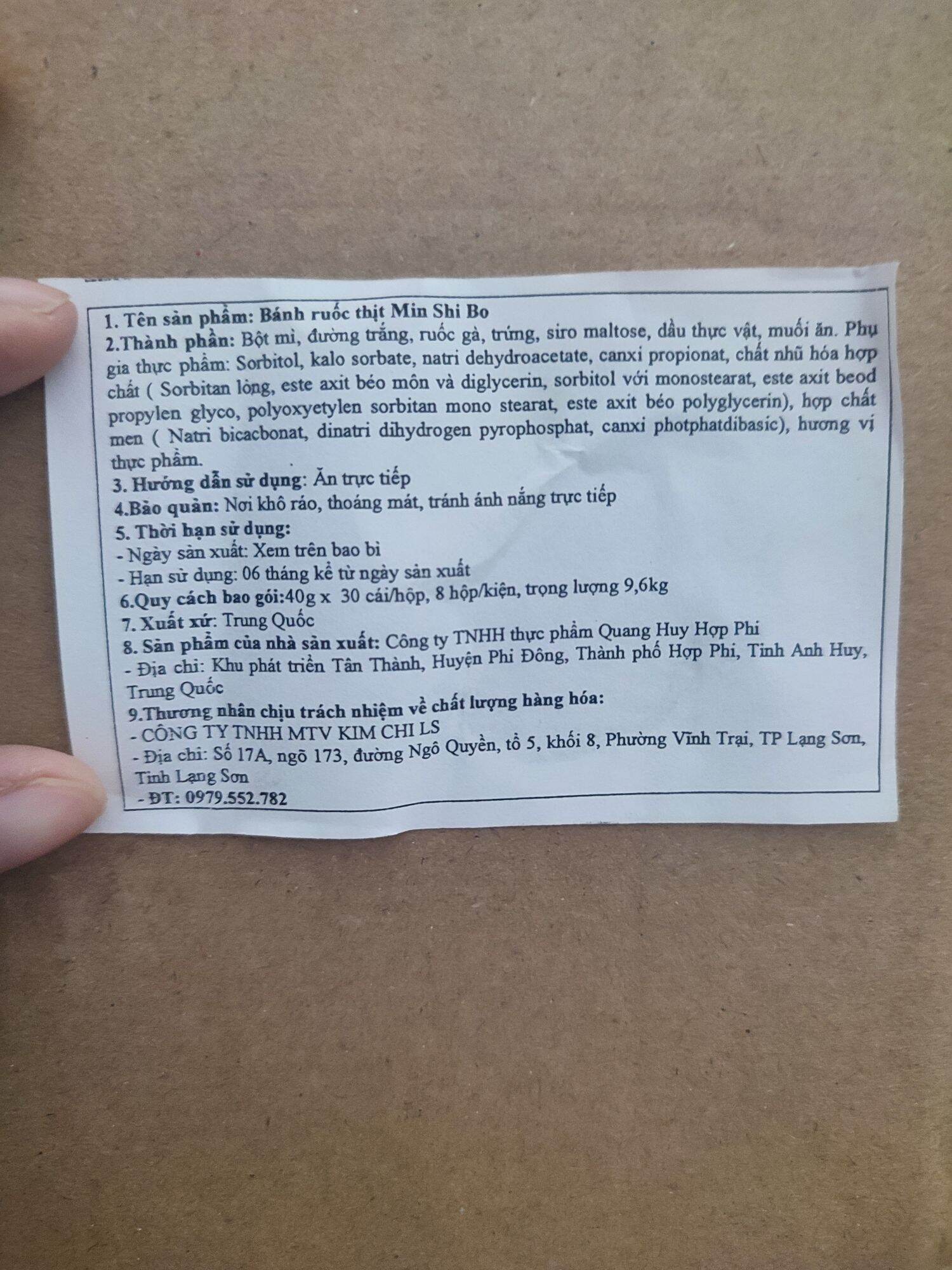 Thùng bánh gấu ruốc (30 cái)