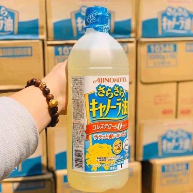 TN080 Dầu ăn hoa cải Ajinomoto - Bổ sung Omega 3 & 6