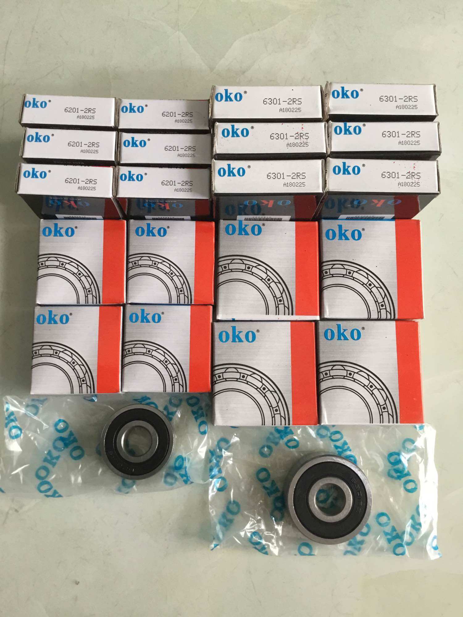 Bạc Đạn, vòng bi 6301-2Rs