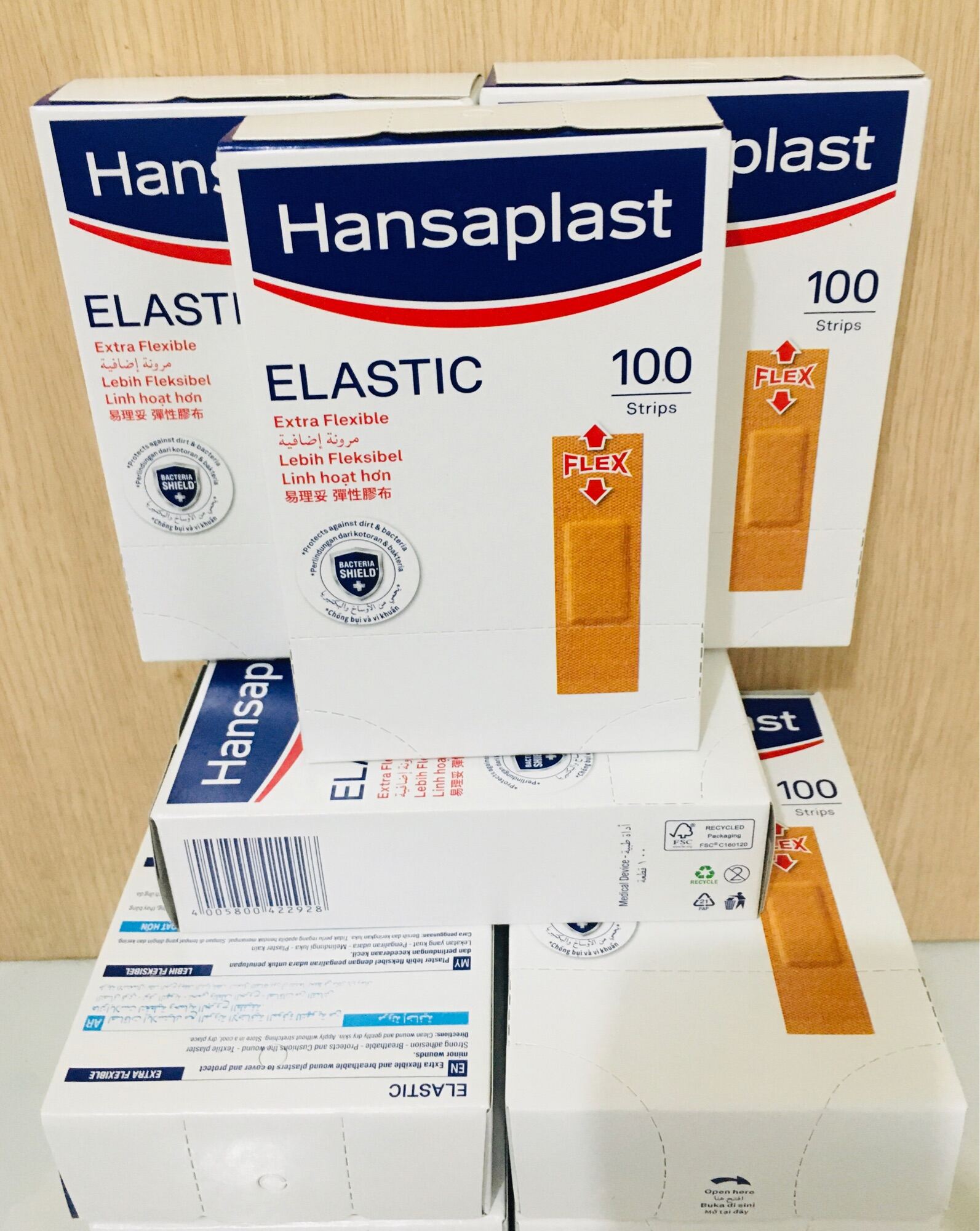 Băng keo cá nhân hansaplast 100 miếng