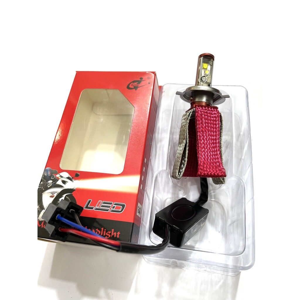 Đèn Pha LED siêu sáng gom ánh sáng chân H4