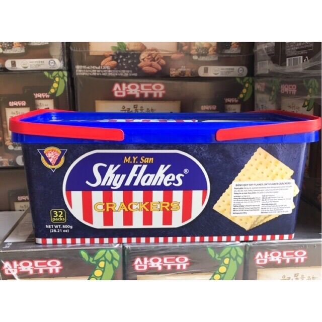 Bánh Không Đường SkyFlakes Crackers 800g