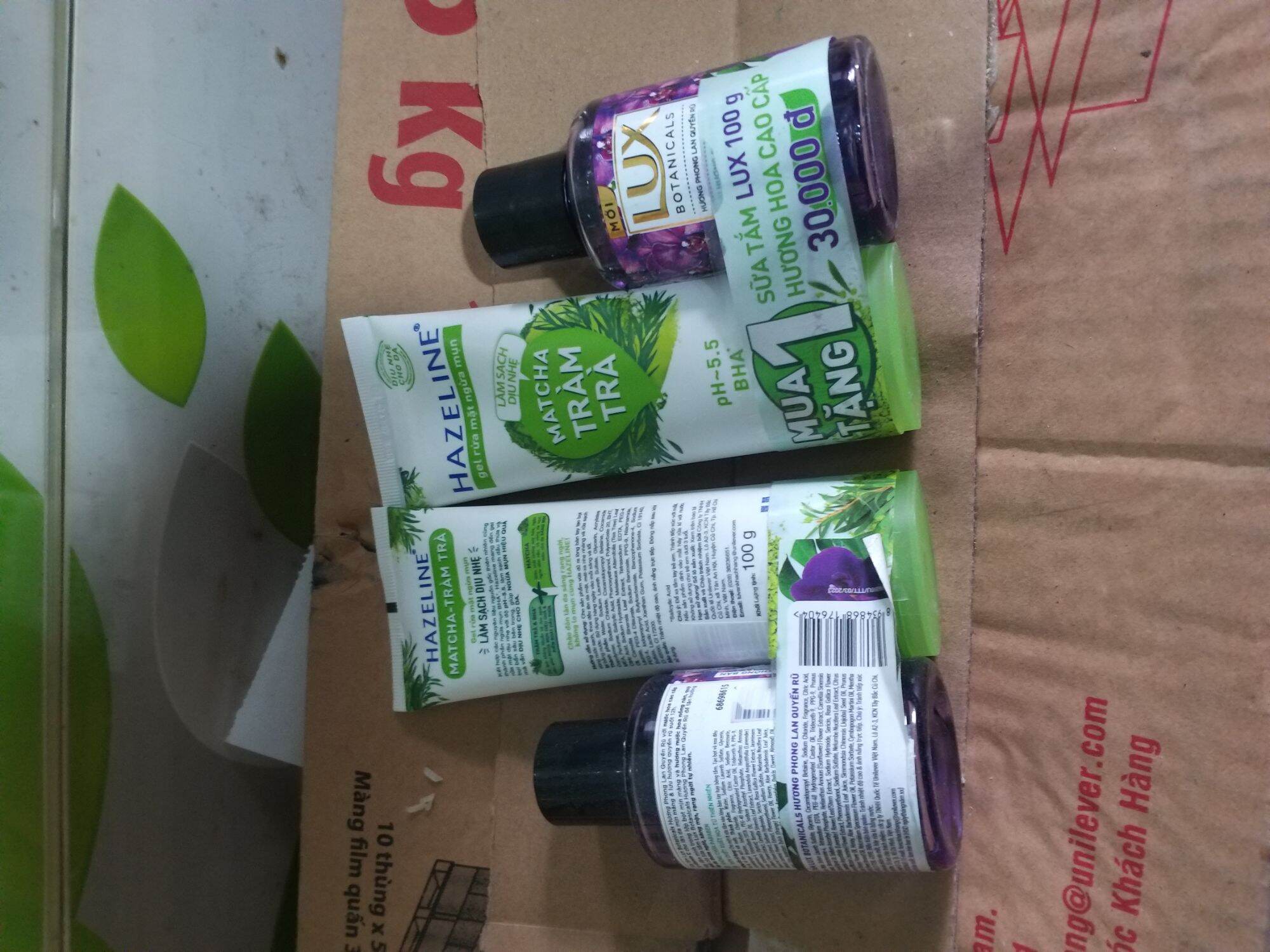 (Combo 2 Tuýp) Sữa rửa mặt HAZELINE 100g Matcha & Tràm trà