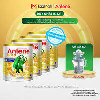 [Voucher giảm đến 16%][FREESHIP 0Đ TOÀN QUỐC] Combo 4 Sữa Bột Anlene Gold Hương Vani 800G