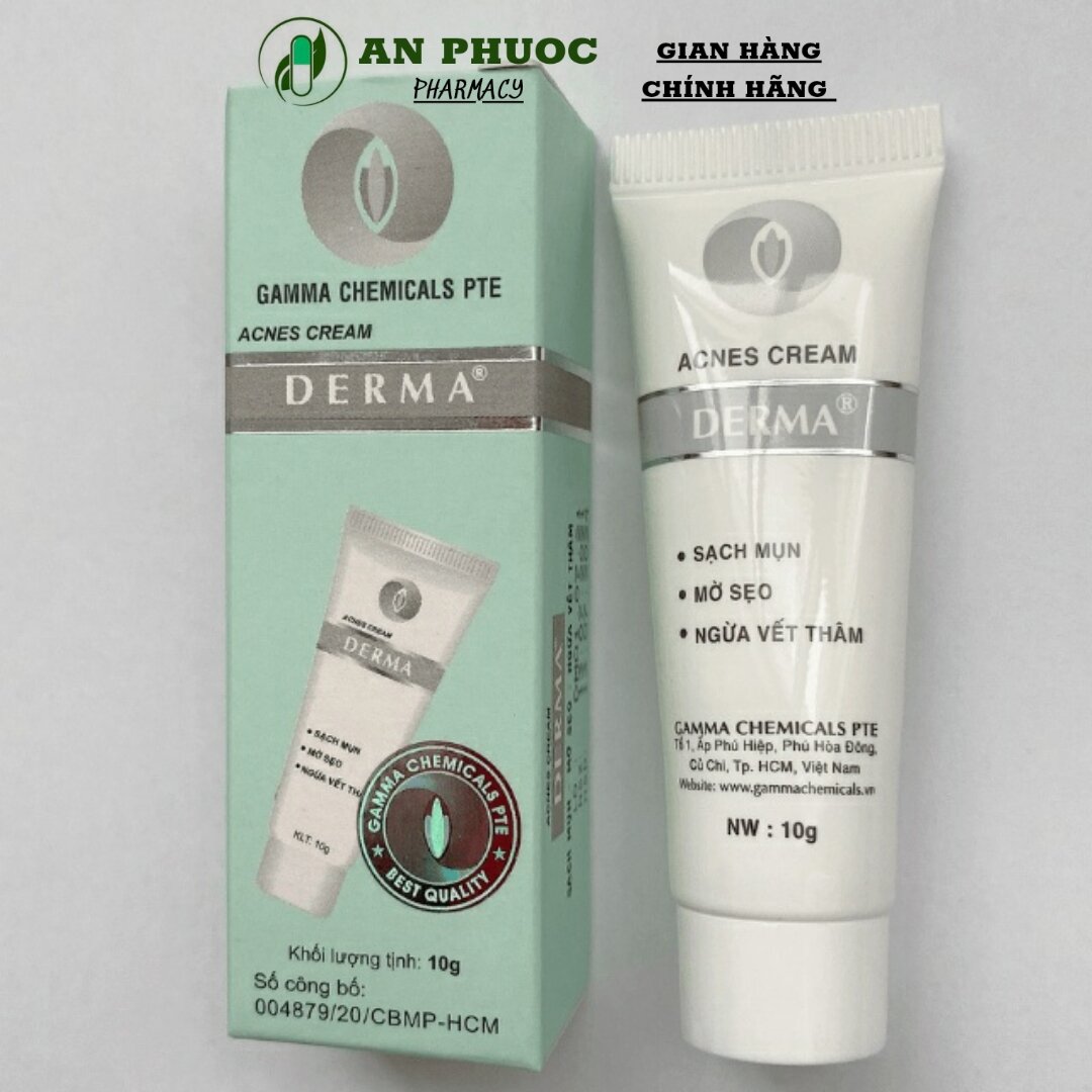 Kem bôi mụn Derma Acnes Cream 10g
