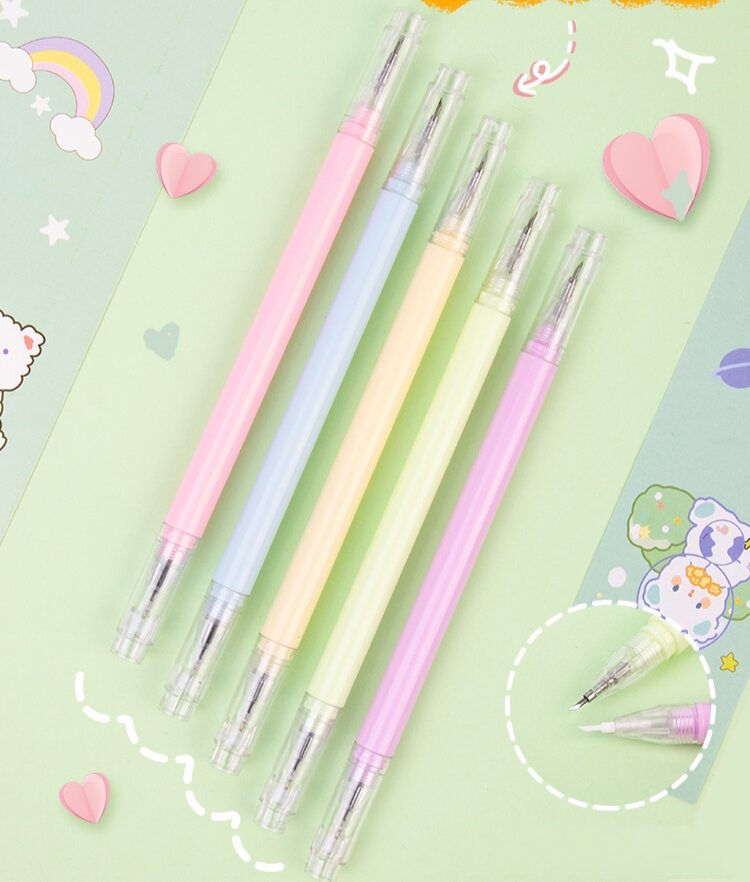 Bút dao 2 đầu rọc cắt giấy , washi , sticker