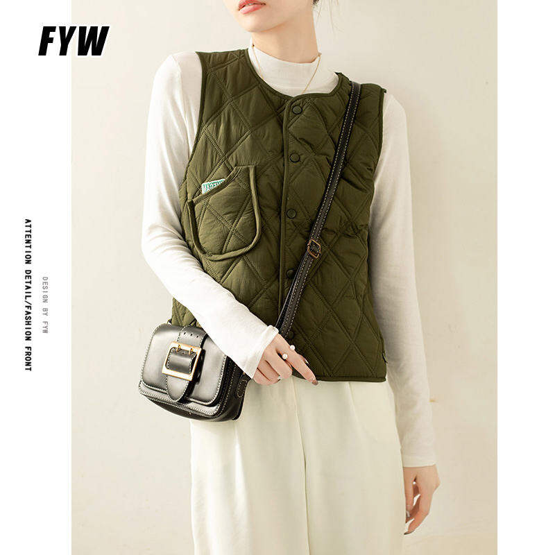 Gilê Trang Phục Mùa Xuân Năm 2023 Dáng Ngắn Vóc Dáng Nhỏ Phong Cách Tây Thời Trang Sành Điệu Gilê Gilê Bông Lông Vũ Trần Trám Mặc Bên Ngoài