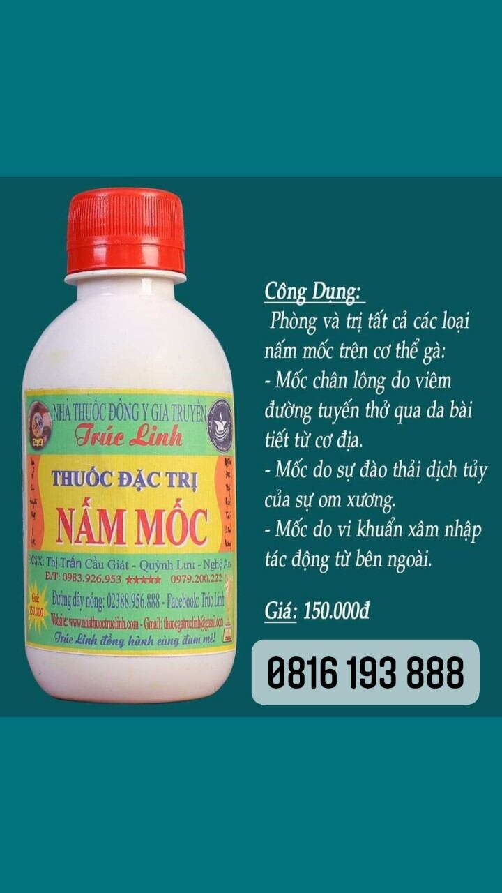T huốc đ ặc t rị nấm mốc Trúc Linh