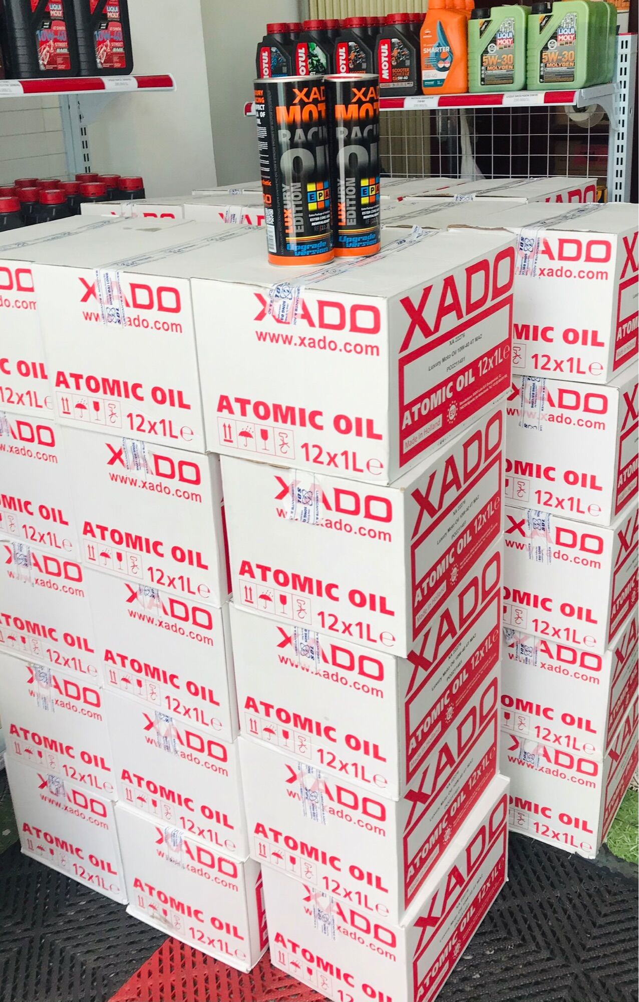 Nhớt Xado Luxury 10w40 1L (Upgrade version RF 22.2)