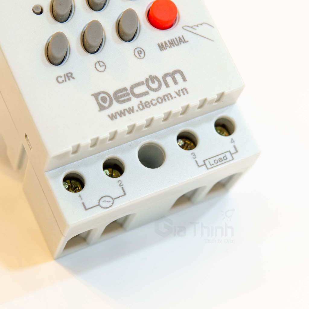 Timer hẹn giờ điện tử tắt bật tự động chính hãng DECOM