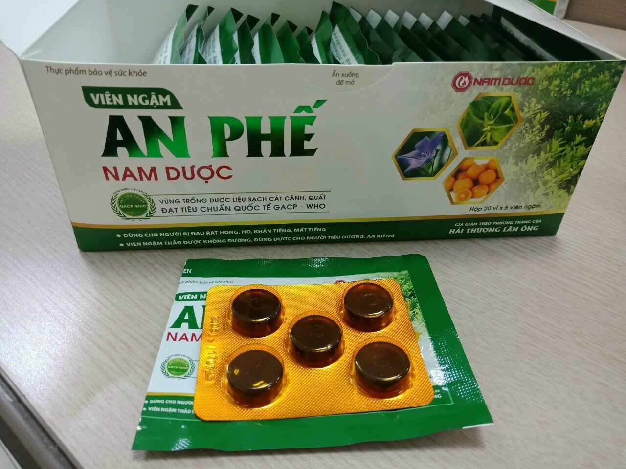 Viên ngậm ho An Phế
