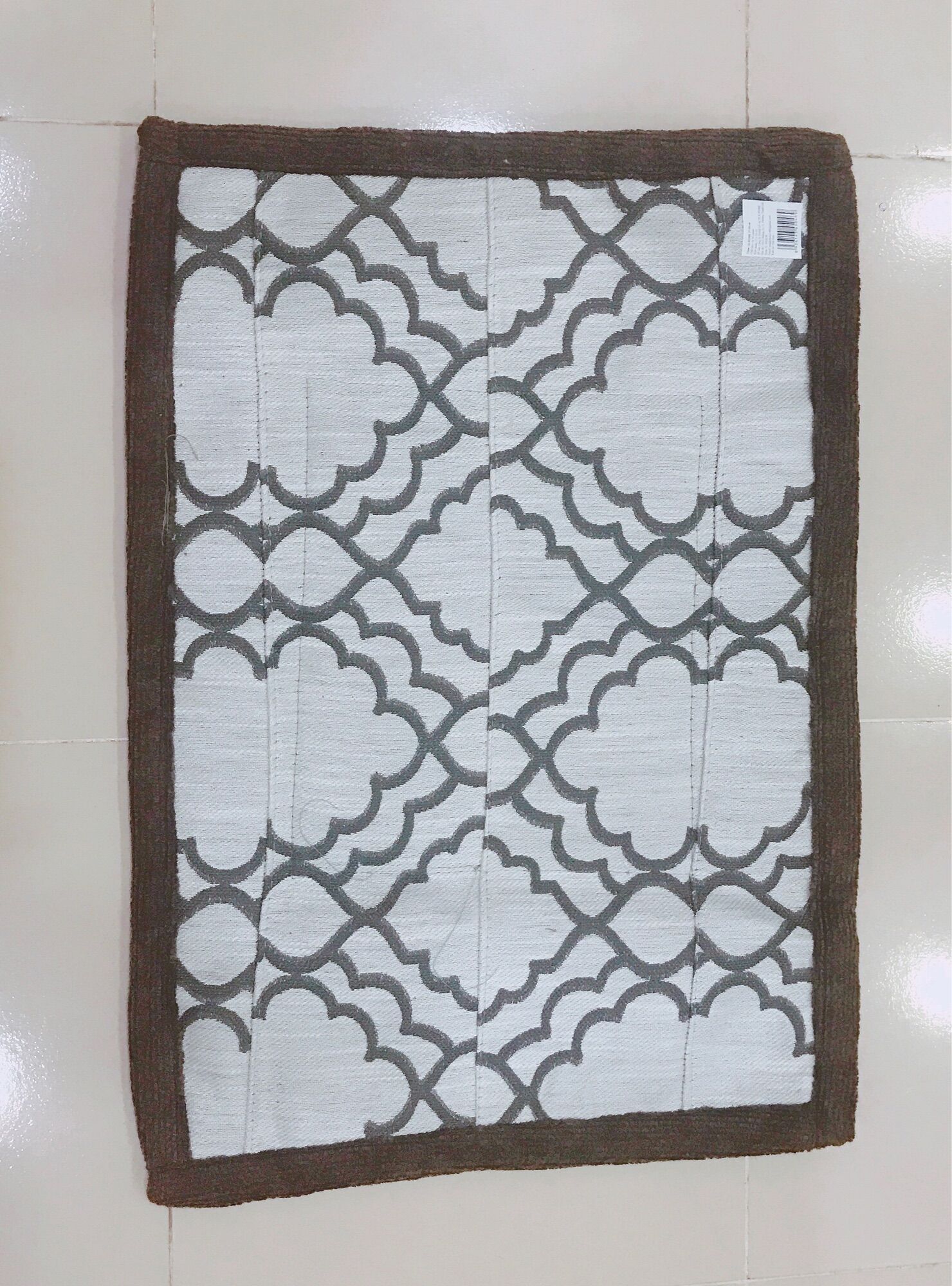 Thảm vải Thổ cẩm chùi chân 37x54 cm