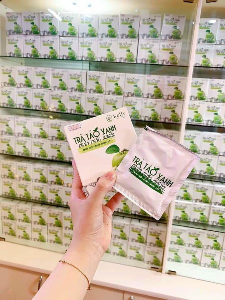 [TÁCH LẺ 01 GÓI] TRÀ GIẢM CÂN TÁO XANH KELLY