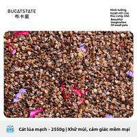 BUCATSTATE | Cát kiều mạch enzyme sinh học cho thú cưng nhỏ khử mùi mùa hè an toàn tự nhiên lõi ngô làm đệm giường hấp thụ mùi hôi