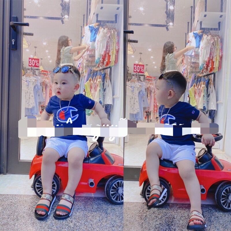 Set bộ Champion xuất dư xịn cho bé trai