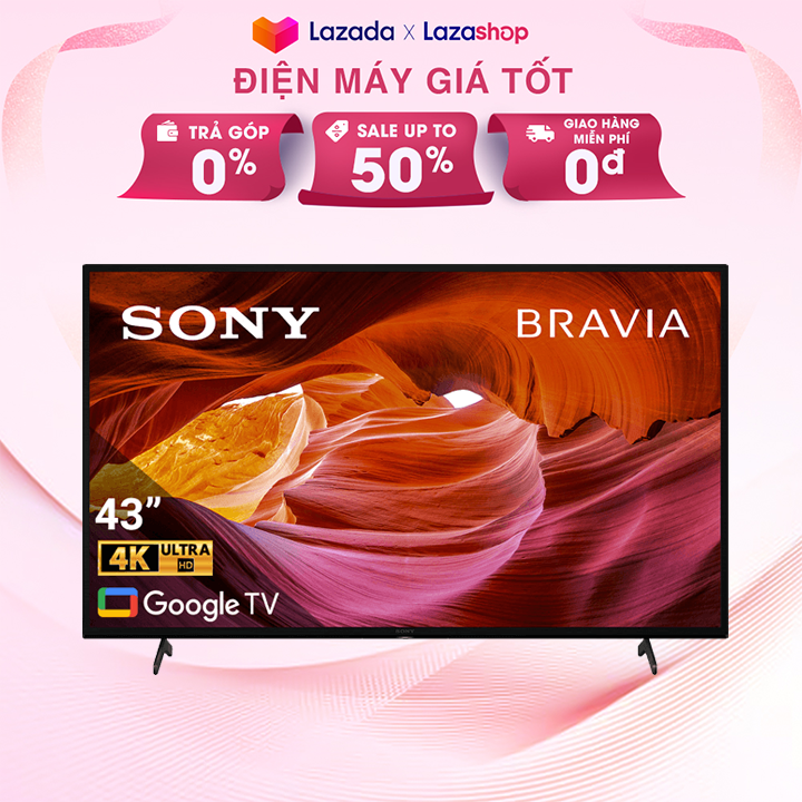 [Giao tại HCM] Google Tivi Sony 4K 43 inch KD-43X75K