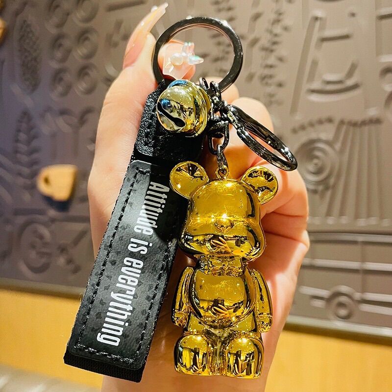 Móc khoá gấu bearbrick hot trend tiktok