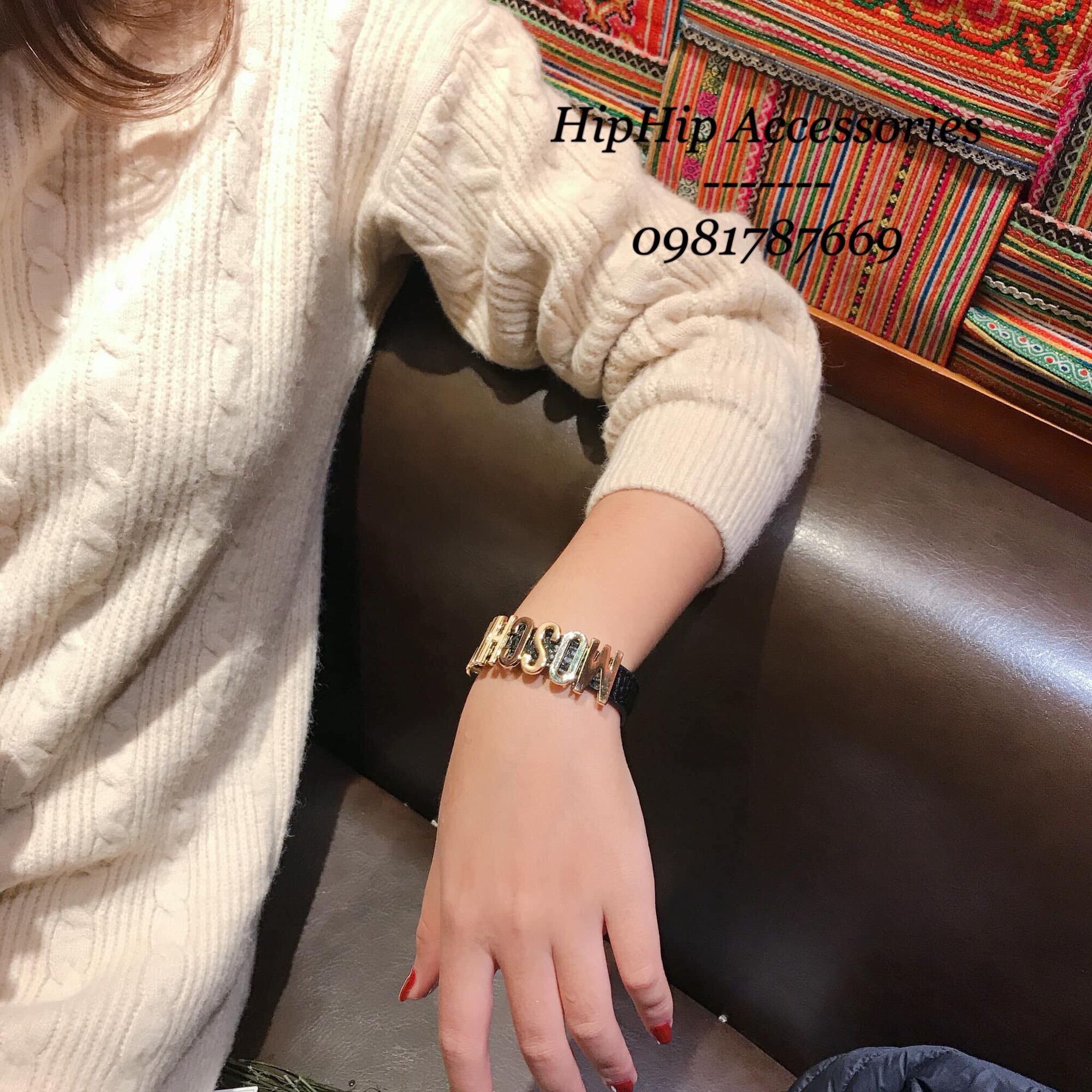 Vòng Tay Da Mcn Sang Chảnh Cá Tính