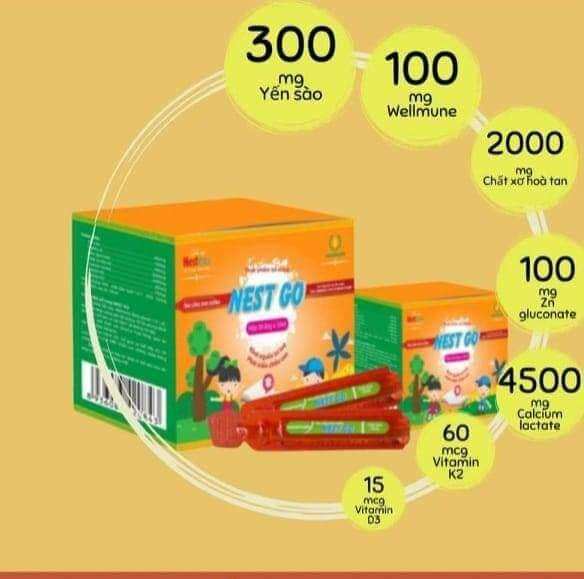 Ống Uống Dinh Dưỡng Nest Go 