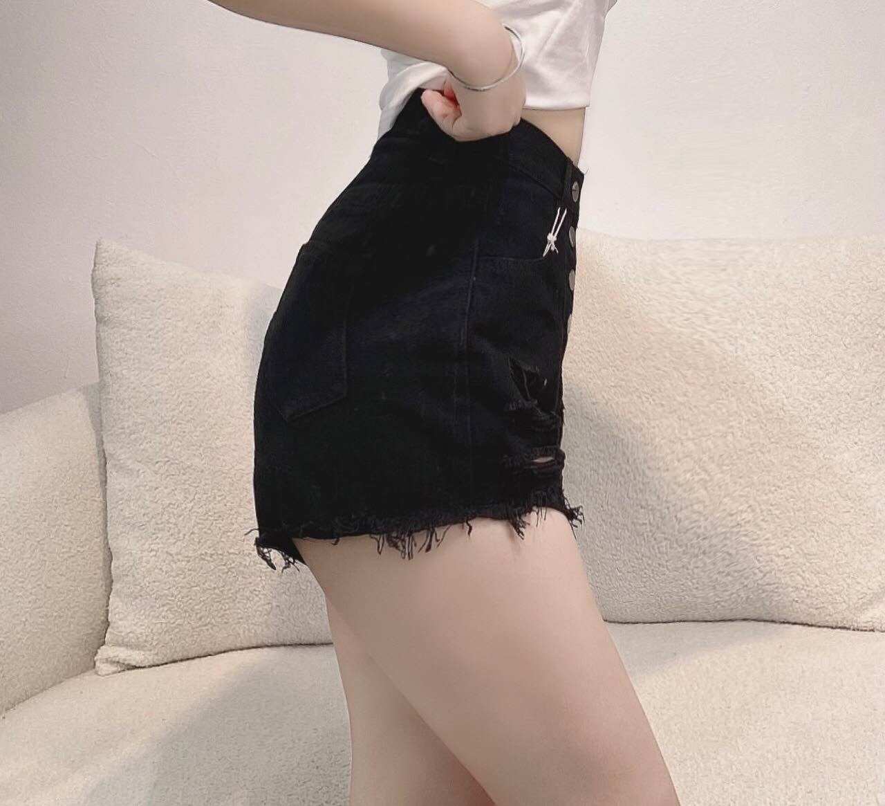 Short Jean Nút cao cấp chuẩn shop