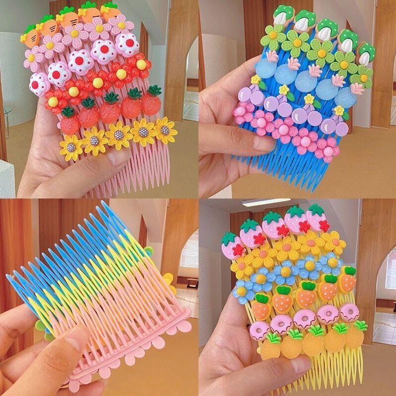 Cài Xược Tóc Mái Cho Bé Hình Hoa Quả