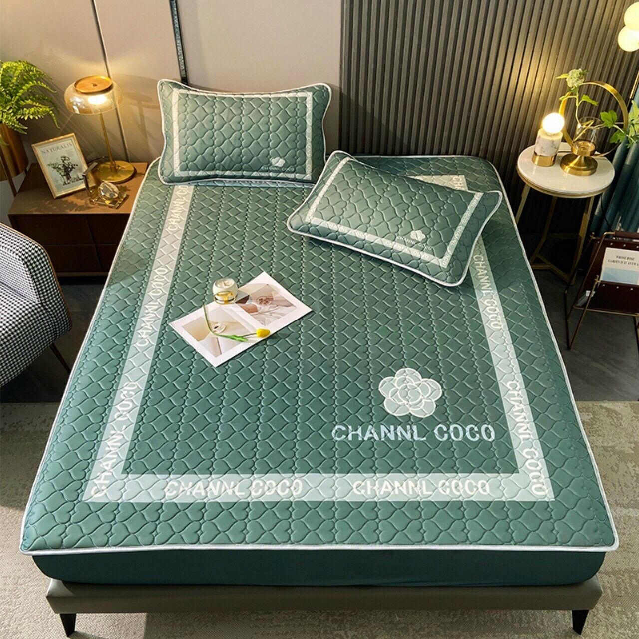 Chiếu Cao Su Non 5D CHANNL COCO Tranlanshop