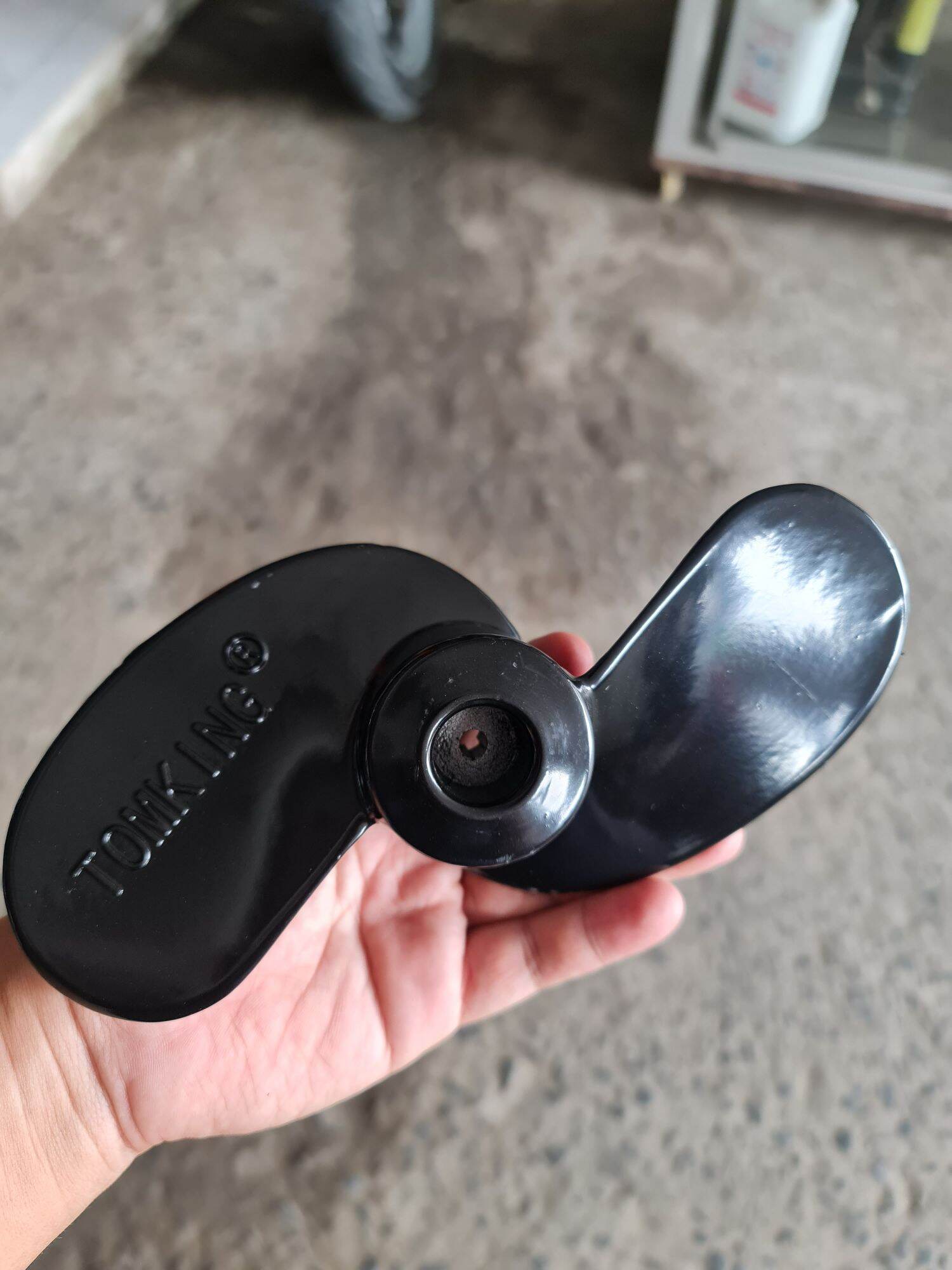 Chân vịt chạy nước. Phụ tùng chân vịt thép máy Rato 7hp