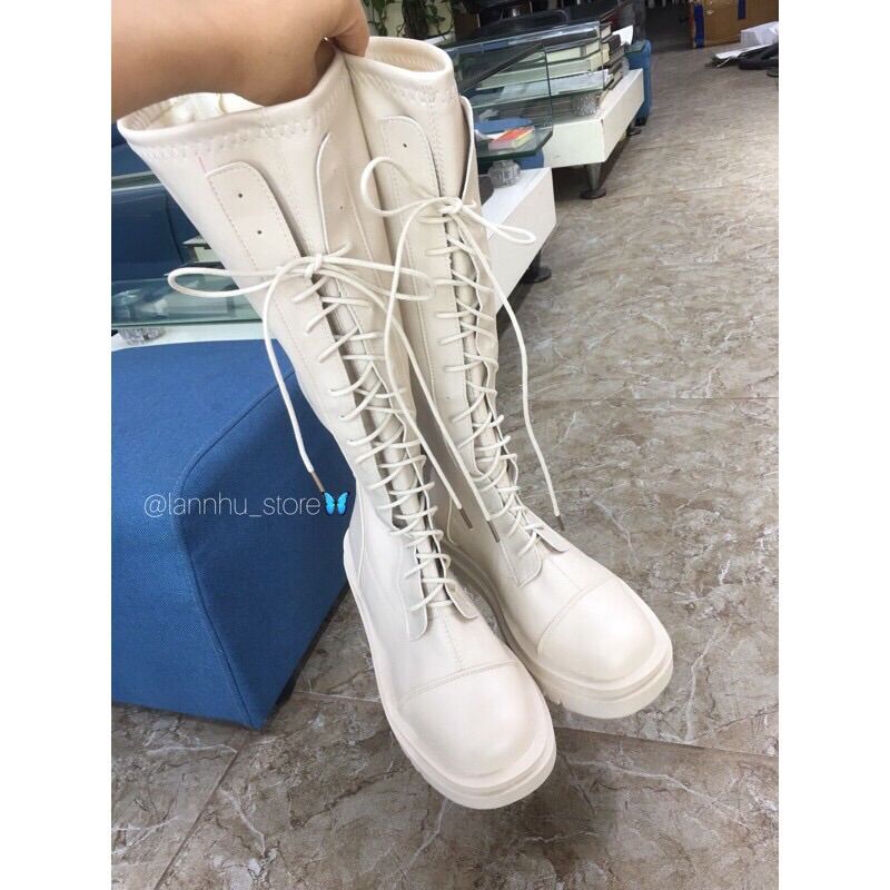 Boot đùi 40cm-đế 5cm da pu cao cấp