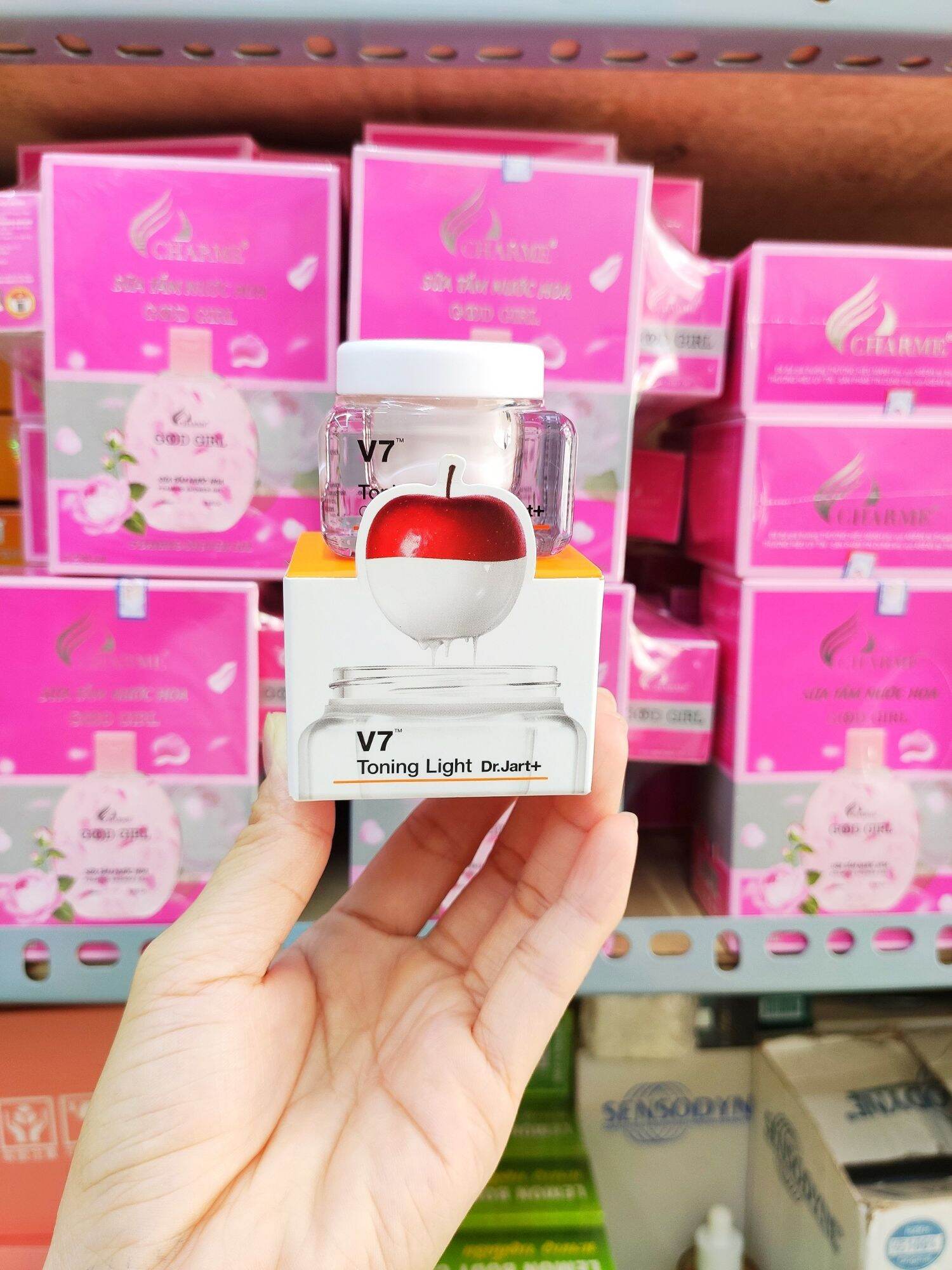 Kem v7 toning light dưỡng trắng sáng da hàn quốc chính hãng