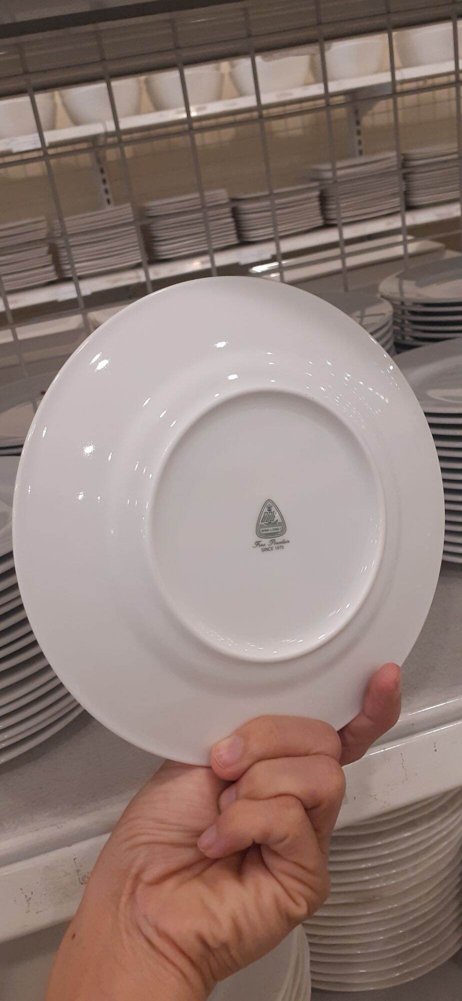 Dĩa sứ  tròn 20 cm - gốm sứ Minh Long