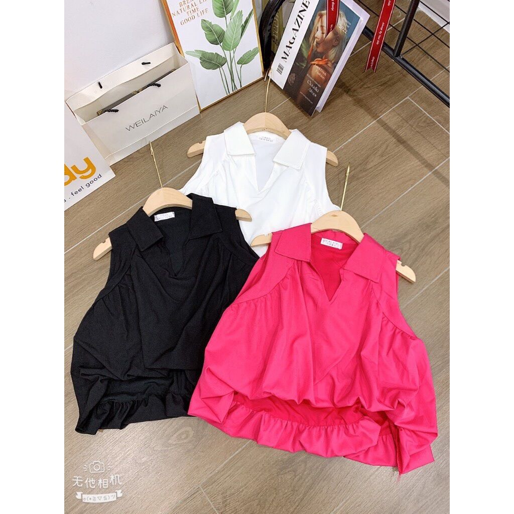 ÁO SƠ MI CỔ XẺ SÁT NÁCH CỰC HOT SMLULU